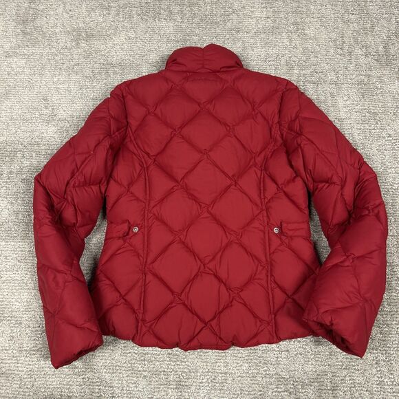 Eddie Bauer Jacket Womens Medium EB700 Goose Down Puffer 700 Fill Winter Coat - Picture 8 of 10